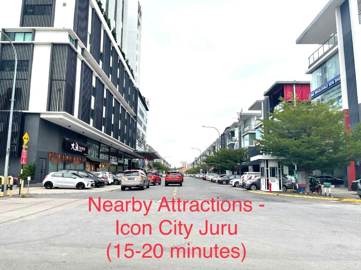 Heritage Cozy Entire 3 Bedroom House At Kijang Alma Bukit Mertajam Ngoại thất bức ảnh